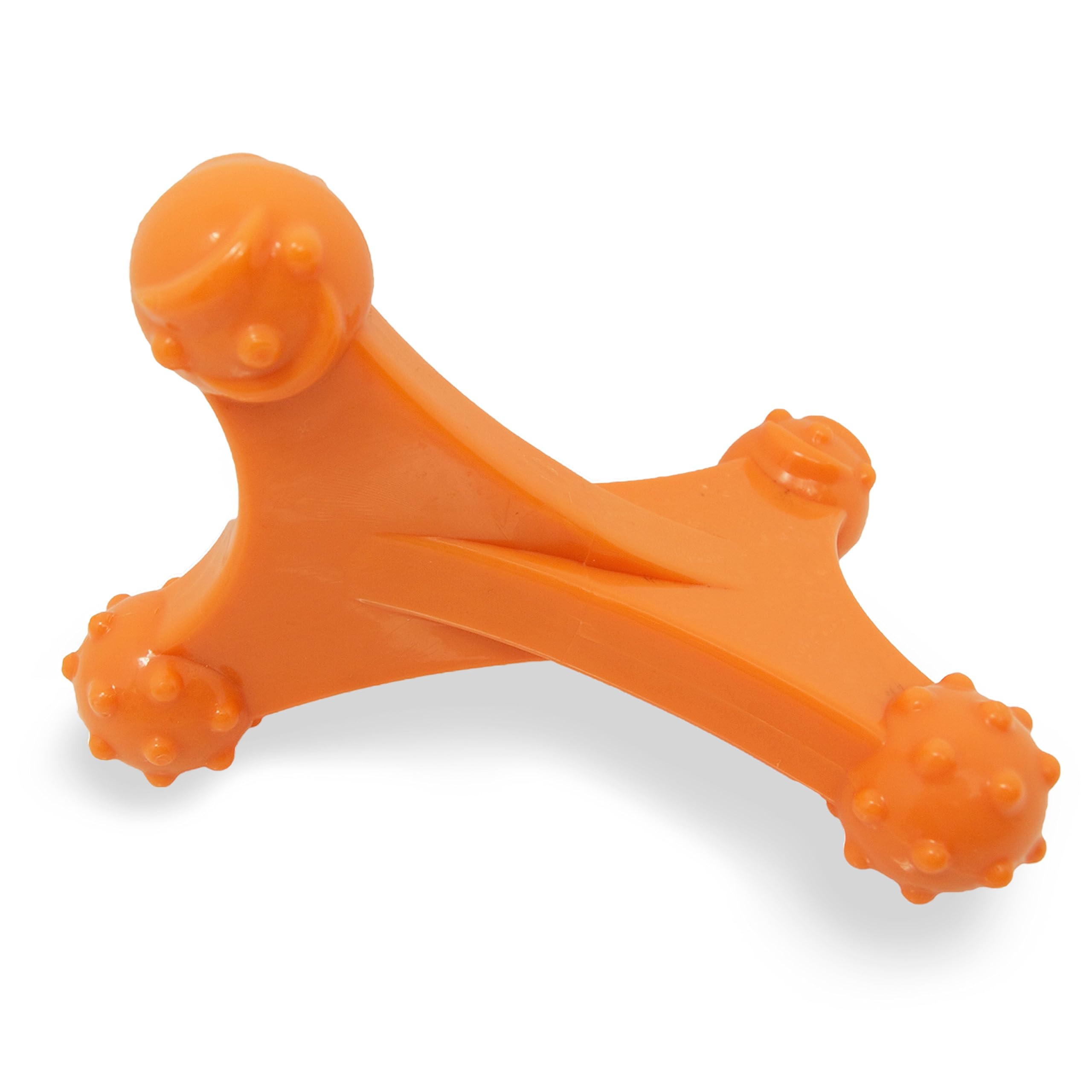 Nylabone Power Chew Axis Knochen-Kauspielzeug für Hunde, Hundespielzeug für Aggressive Kauer, Speckgeschmack, X-Large/Souper – 50+ lbs (1 Stück)