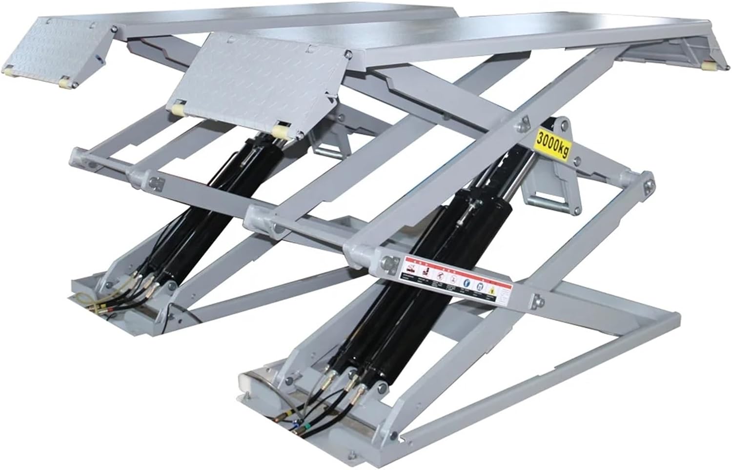 Low Profile Mid-Rise Scissor Car Lift Vehicle Auto Hoist Hydraulic