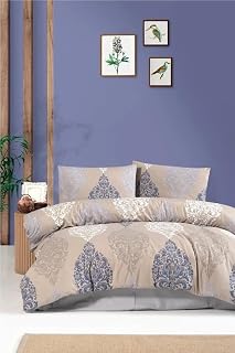 Mulberry Çarşafı Lastikli Çift Kişilik Nevresim Ta