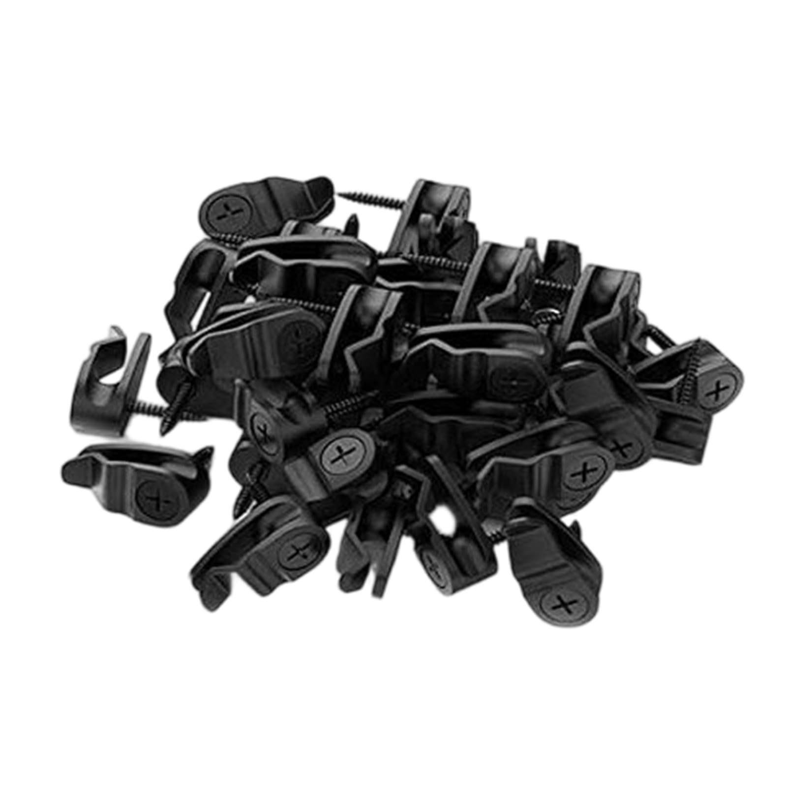 Xinsheinelry Black 50 Pieces Curved Hook For Setups In Parties Decorations Gardening Easy To Use Secure Indoor Hook