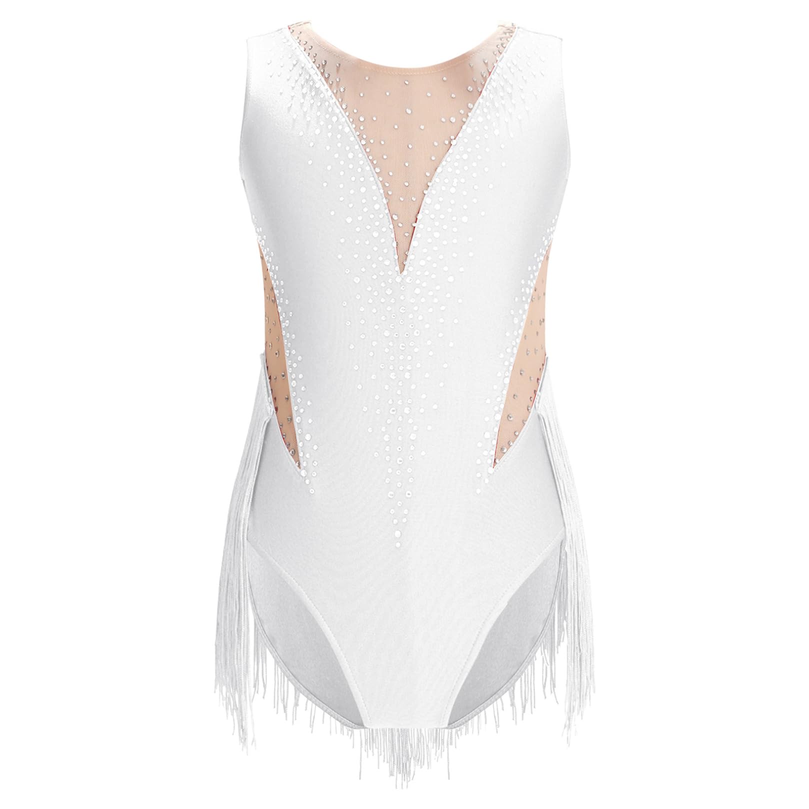 Justaucorps de gymnastique Jade Red Carpet – Rouge, strass AB
