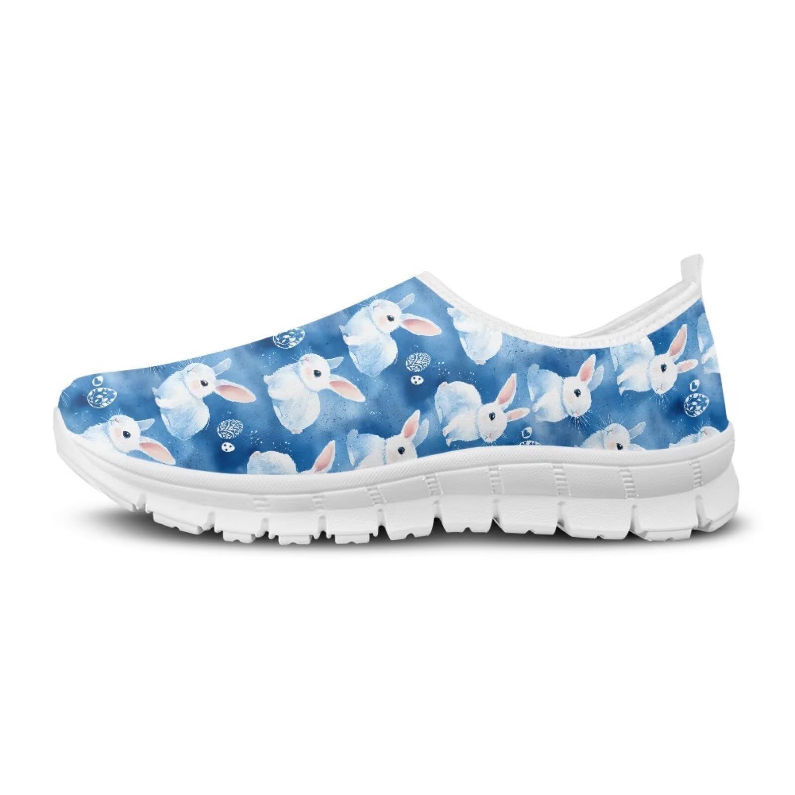 Damskie buty do chodzenia, antypoślizgowe, oddychające, lekkie, biała podeszwa