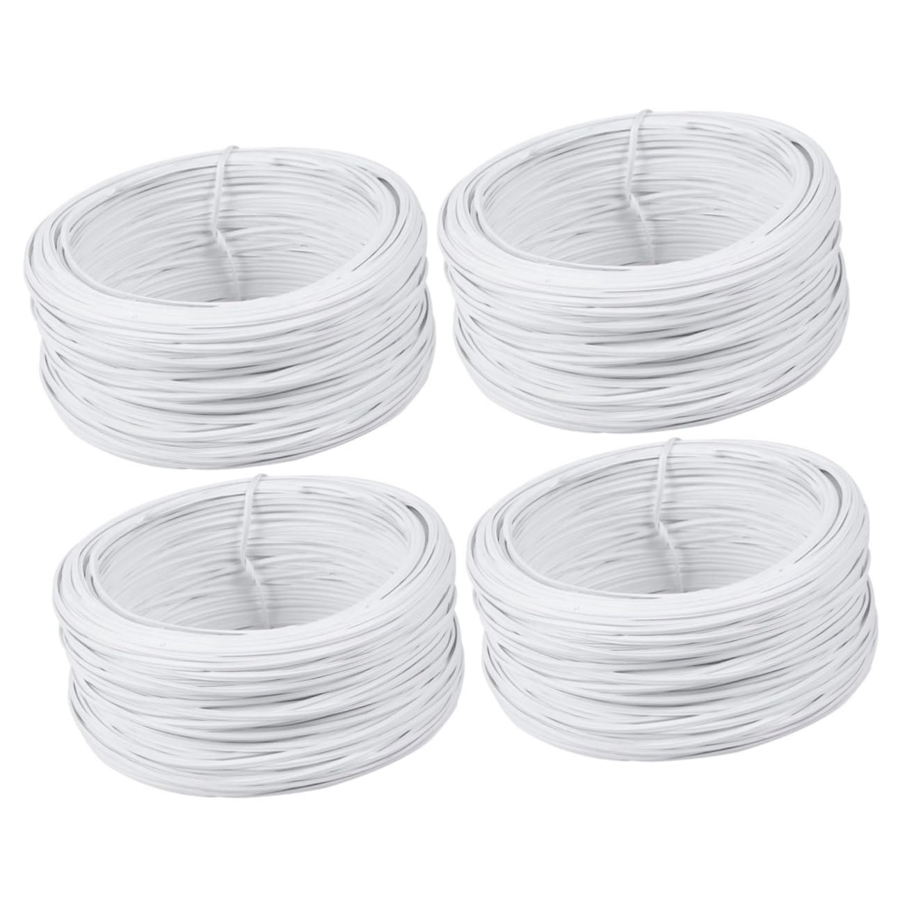 Kisangel 4rollen PVC-beschichteter Gartenbinder à Für Pflanzenbindung Und Gartenarbeit Langlebig Sicherer Vielseitig Einsetzbar