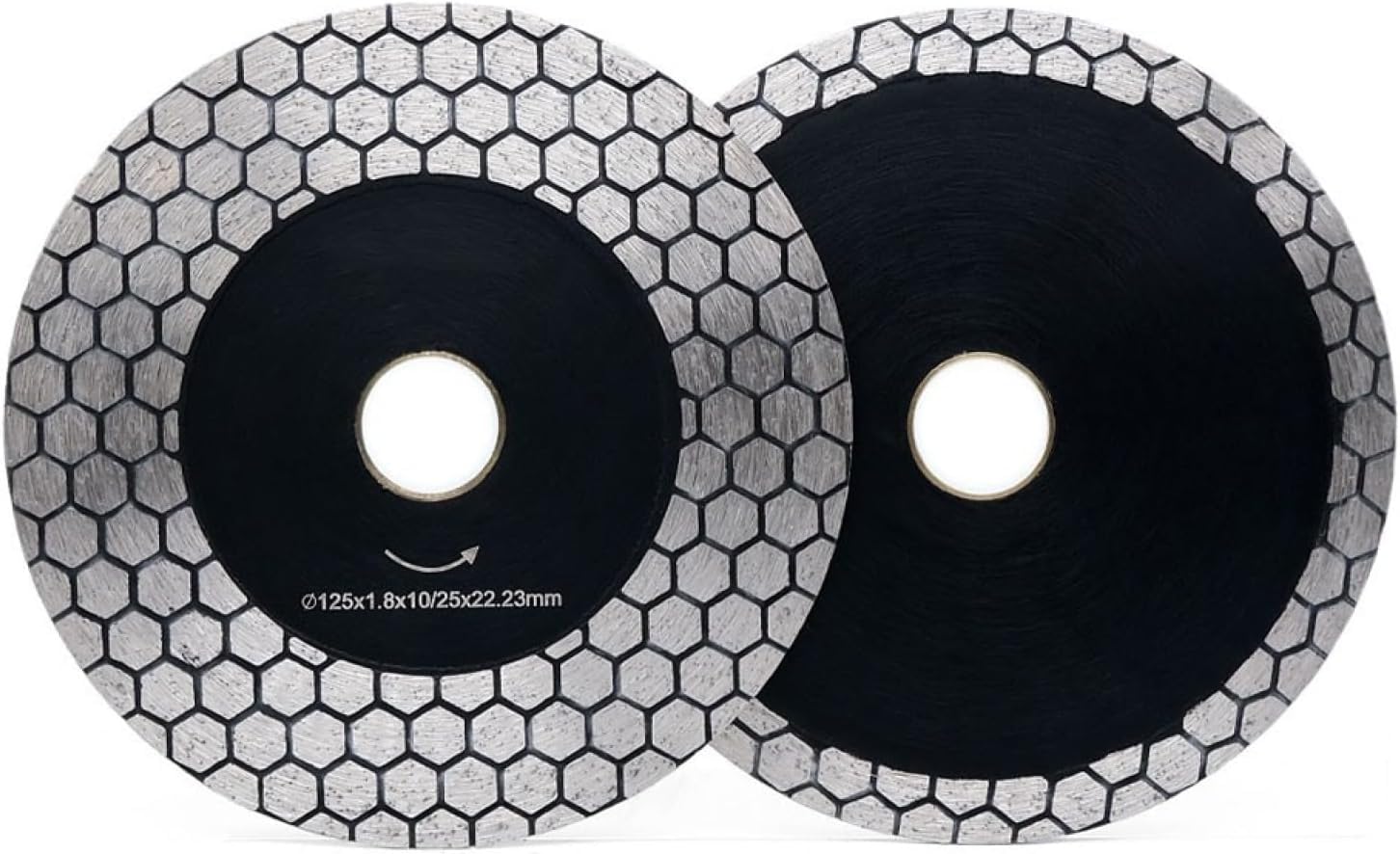 Discos de corte de diamante para amoladora angula 1 pieza de hoja de corte de diamante de 125 mm for cerámica, baldosas, porcelana, mármol, hoja de sierra de diamante de 5 pulgadas, disco de pulido fo