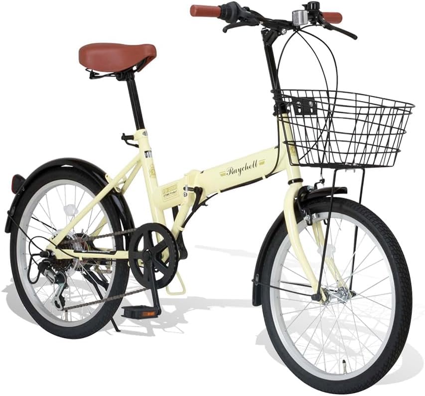 即日発送新品折りたたみ自転車Raychell レイチェル　FB-206R シマノ Amazon | 【完全組立済配送】Raychell(レイチェル) 20インチ
