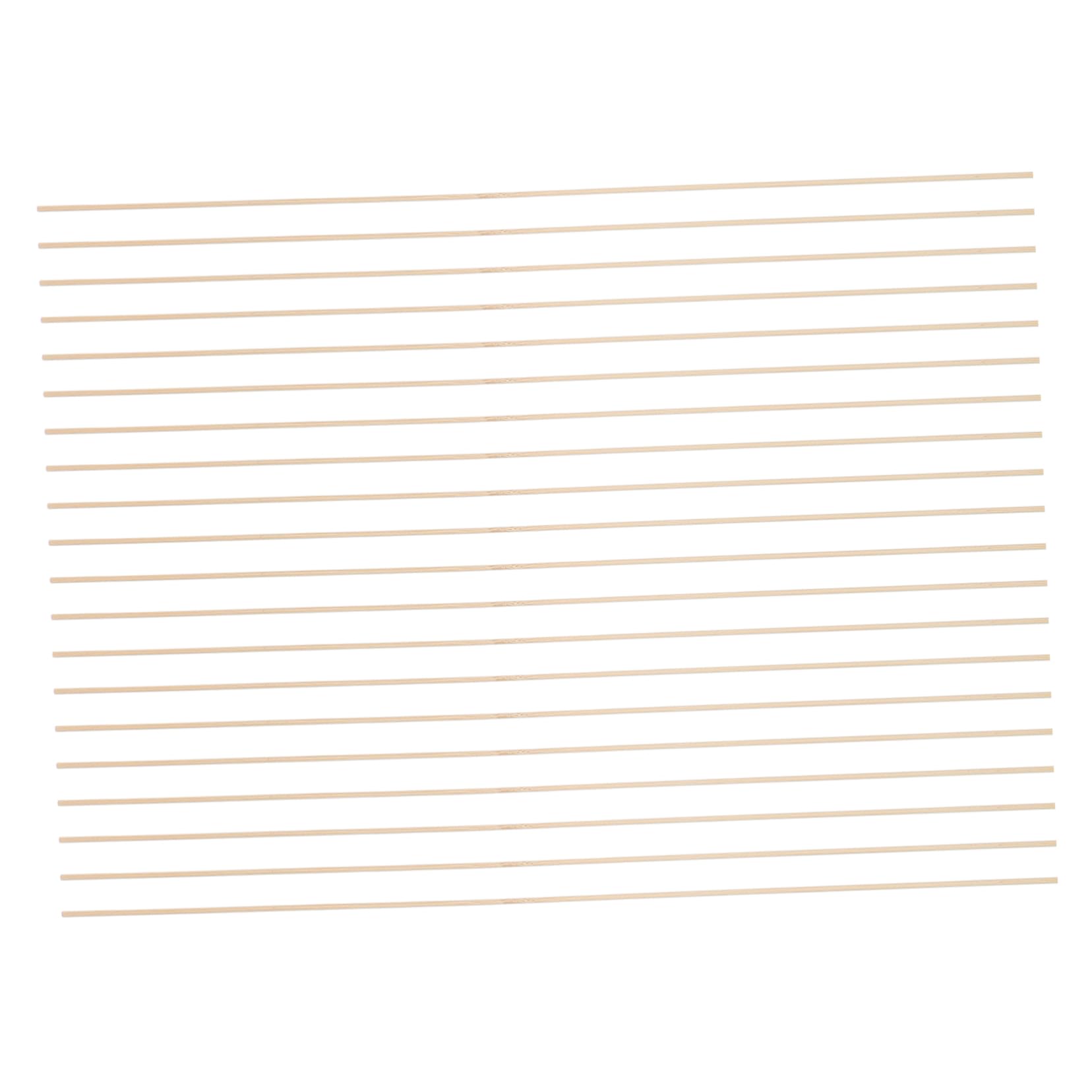 BRIGHTFUFU 20pcs Kite Support Rods for DIY Kite Making Thin Sticks Childsafe Crafting Material for Educational Projects and Hands Learning