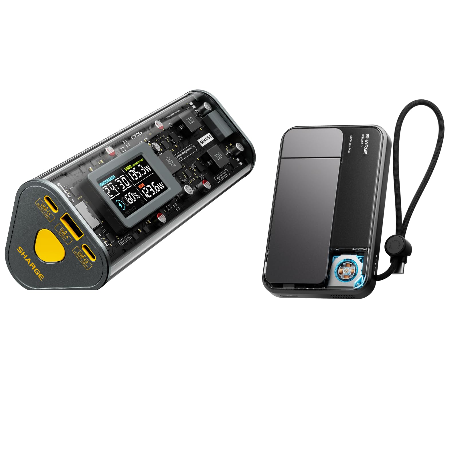 Shargeek 170 Power Bank ICEMAG 3 Magsafe Power Bank Bundle
