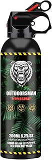 POPFRO Pepper Spray Outdoor Easy Carry and Fast Access Self Defense Deterrent for Camping, Hiking, Fishing, Powerful Blast...