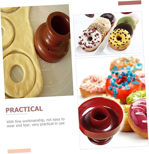 Miniatura 6 de 4 unids Scone Pan Circle Stencil Donut Shape Donut Maker Máquina para hacer donas Moldeadores de donas Crumpets Cortador de Concha Donut Cake Moldes