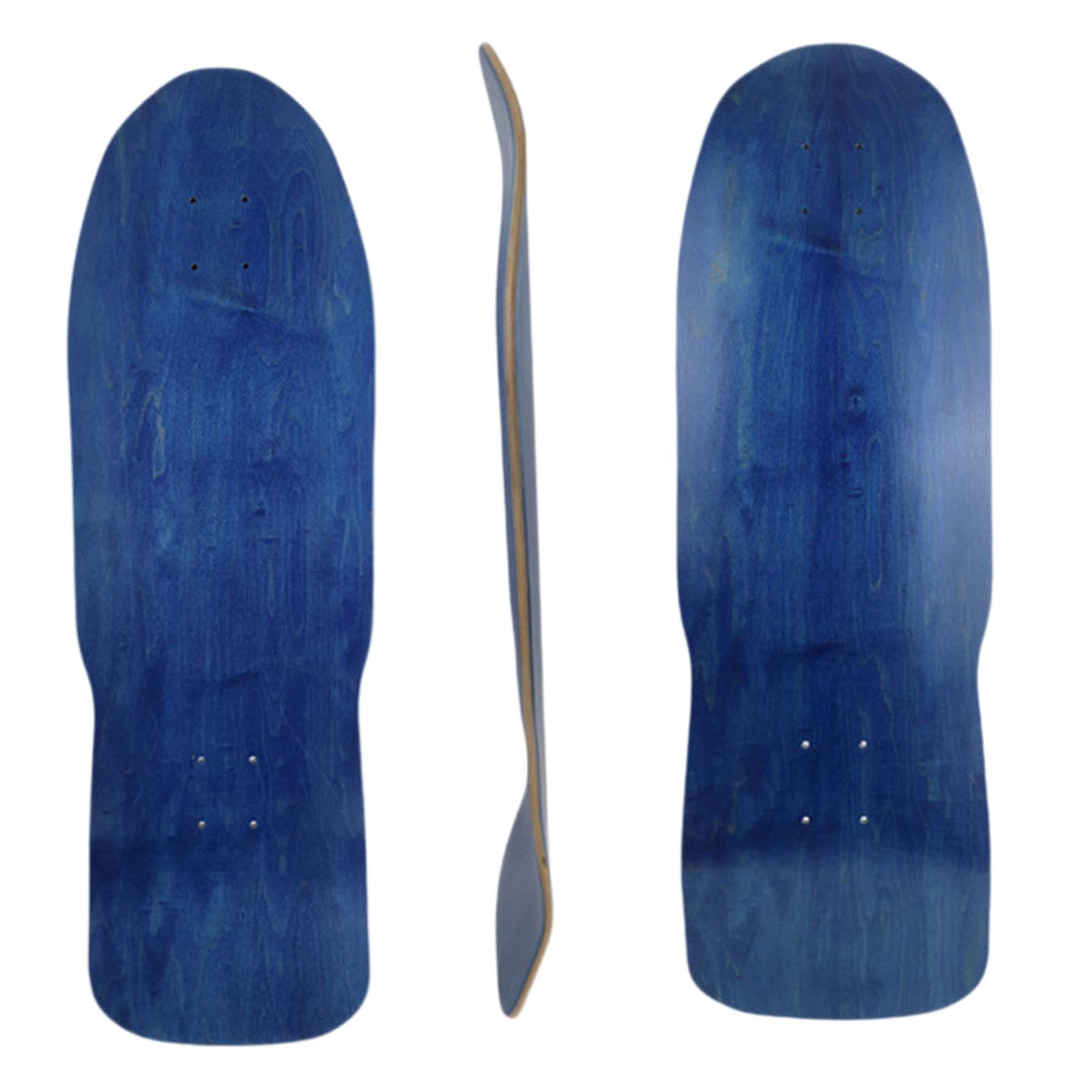 Planche de Skateboard Vierge, Planche de Remplacement Robuste et Polyvalente, Idéale pour Débutants, Portable et pour La Décoration Intérieure, en Boi