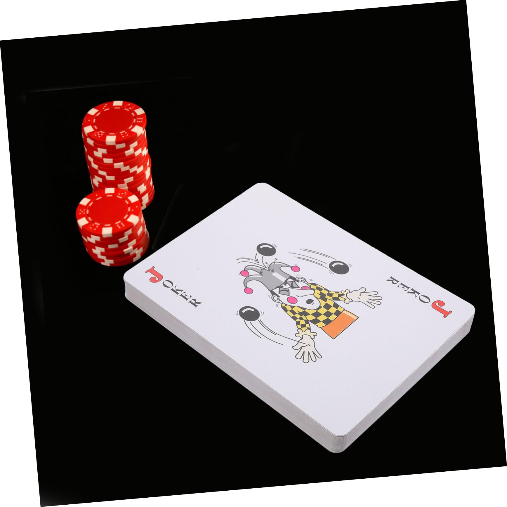 Abaodam 8 Carte Da Poker Giganti Grandi Carte Da Gioco Per Giochi Di Società Set Di Carte Con Trucchi E Buona Sensazione Tatto in Plastica Perfette Per Il Campeggio