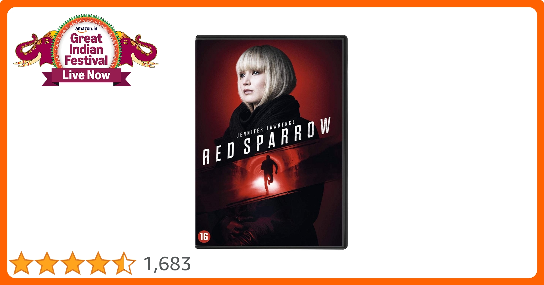 (未使用･未開封品)　Red Sparrow (DVD) 6k88evb Amazon.com: Red Sparrow (DVD) : Movies & TV
