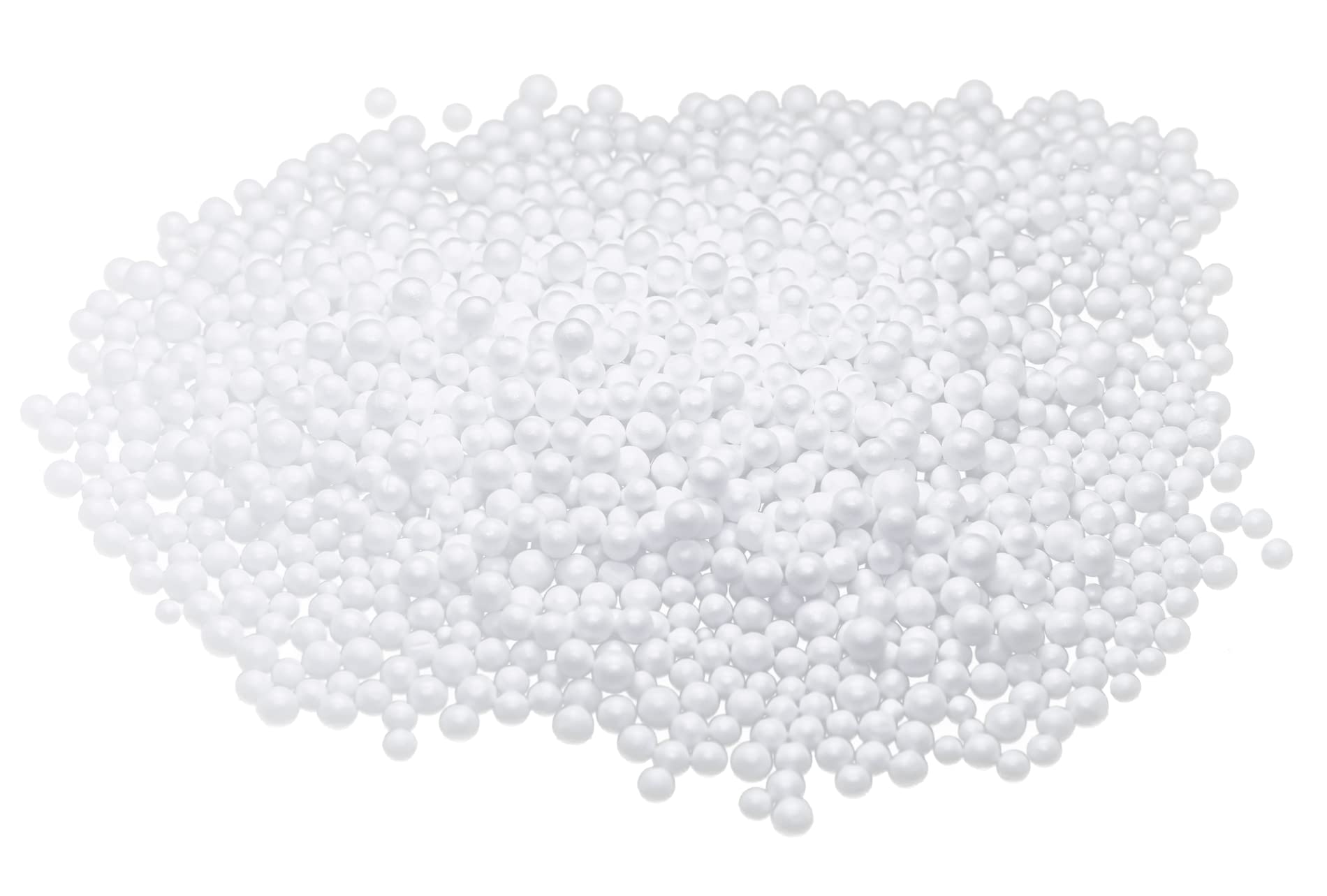 GRANULAT EPS, riempimento per poltrone e beanbag Come Sako Sack, Cuscino per Sedile, Puff Ball, Palline di polistirolo per beanbag, riempimento per Confezioni da 100L.
