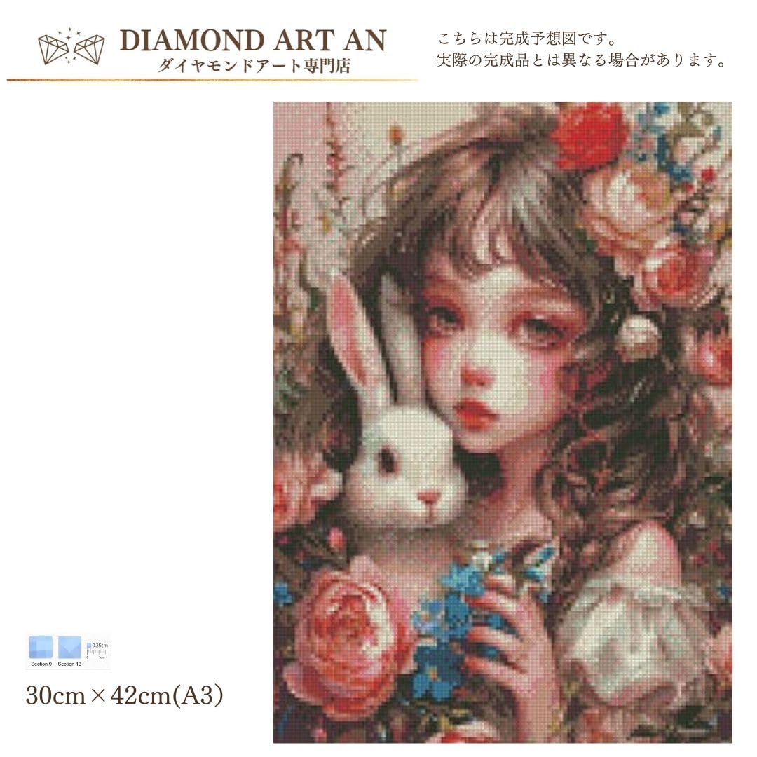 Amazon.co.jp: ダイヤモンドアート AN-diaart キット スクエア