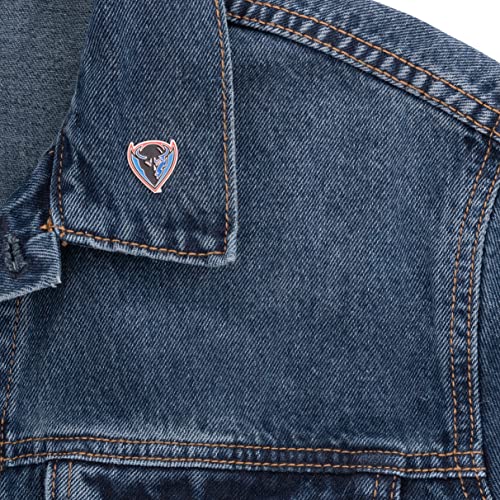 Image of Desert Cactus DePaul University Lapel Pin DPU Blue Demons Made of Metal for Formal Wear, Bag and Hat Jewelry, and Tie Tack (Pin A)