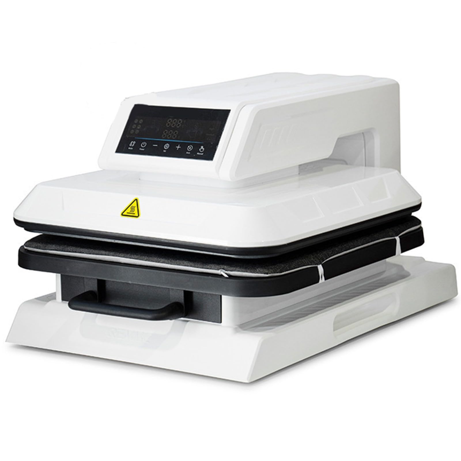 Presse à Chaud Automatique Presse à Transfert Automatique 38 * 38Cm Presse Numérique Intelligent avec Libération Automatique Imprimante DTF Sublimation pour T-Shirt Couverture Serviette A