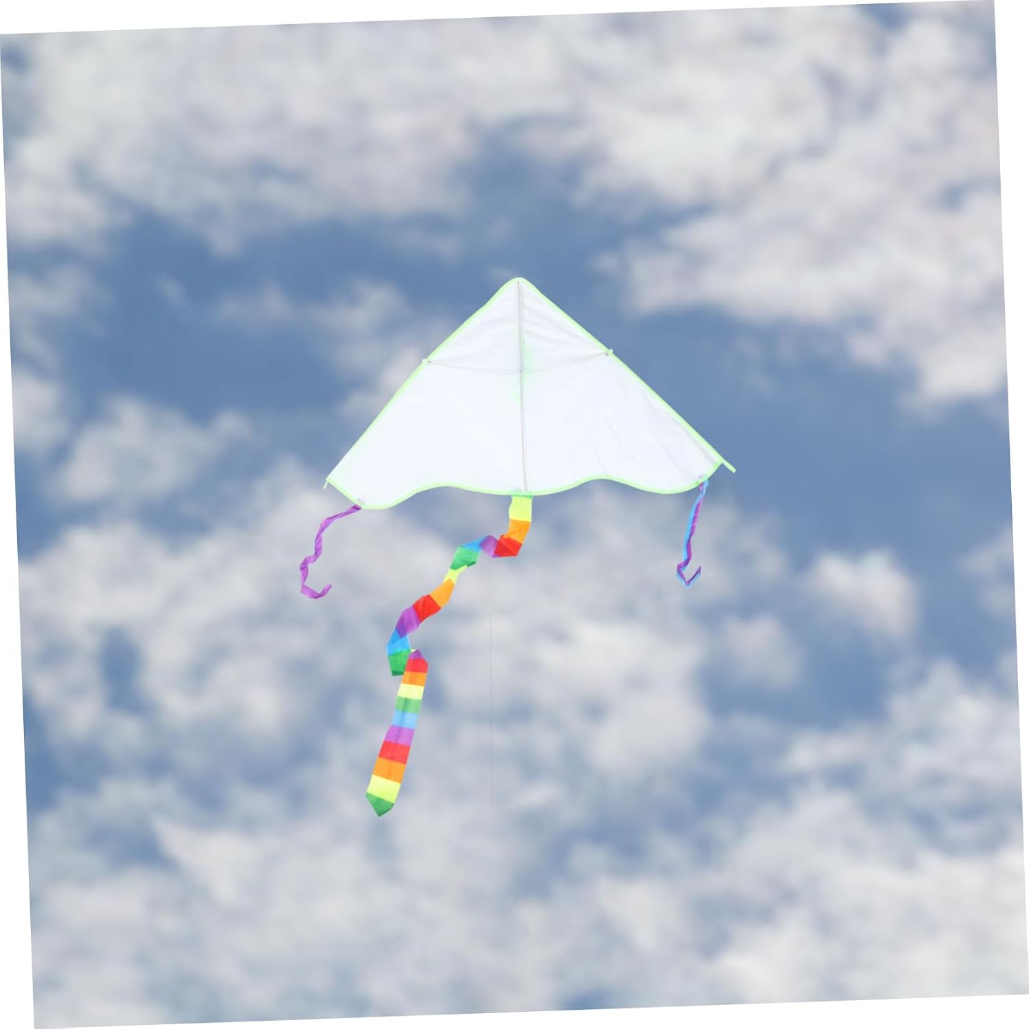 Toddmomy 3pcs Colorful Kite Tail Streamers Rainbow Decorative Accessories for Outdoor Fun Lightweight Eye-catching Kite Decoration for Boys and Girls Activities Parks and Gardens