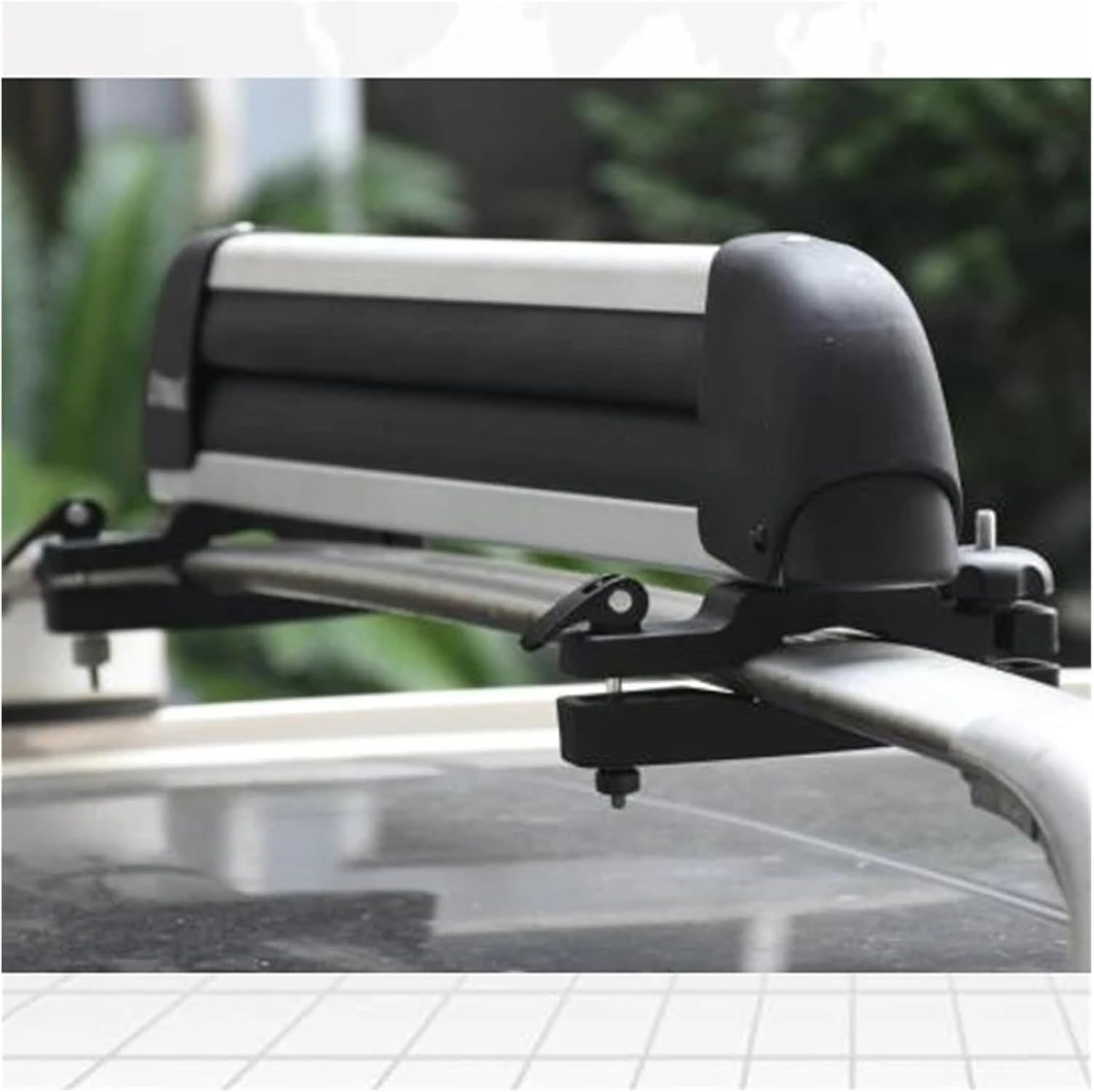 2PCS Ski Rack and Snowboard Roof Rack Aluminum Car Rack Carrier Ski Car Rack, Snowboard Car Rack, Ski Roof Carrier(2pcs Small)