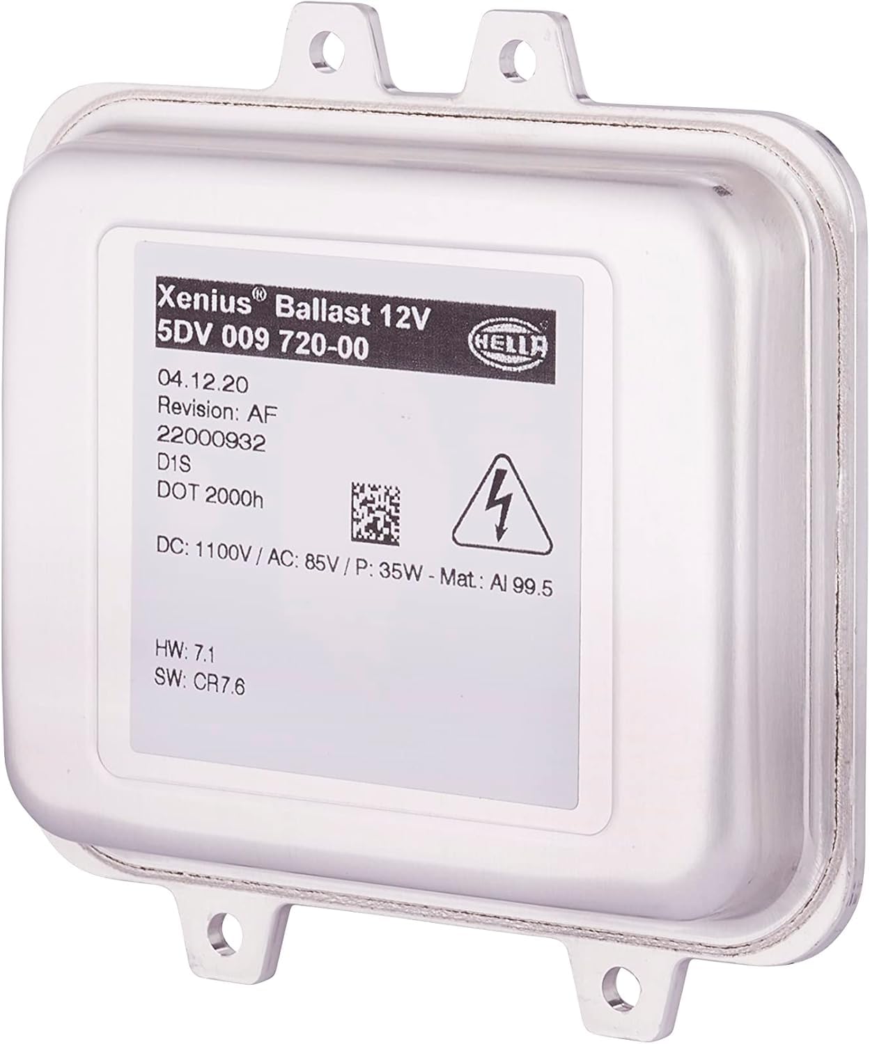 Hella 1ZT 009 631-311 Bi-Xenon-Hauptscheinwerfer - links & 5DV 009 720-001 Vorschaltgerät - Xenon - 12V