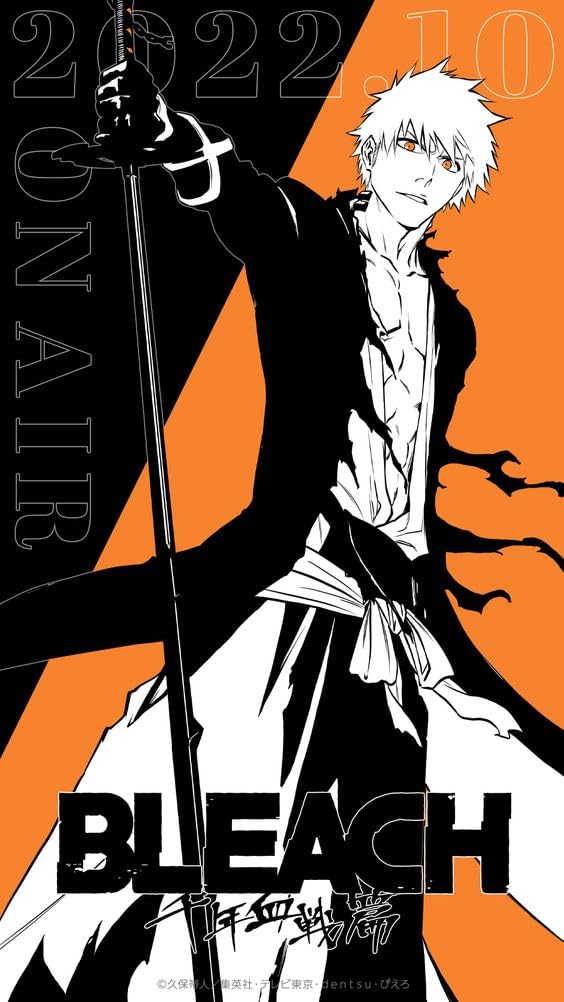 Bleach Anime Poster - 12x18 Inches | 170 GSM Gloss Finish | High