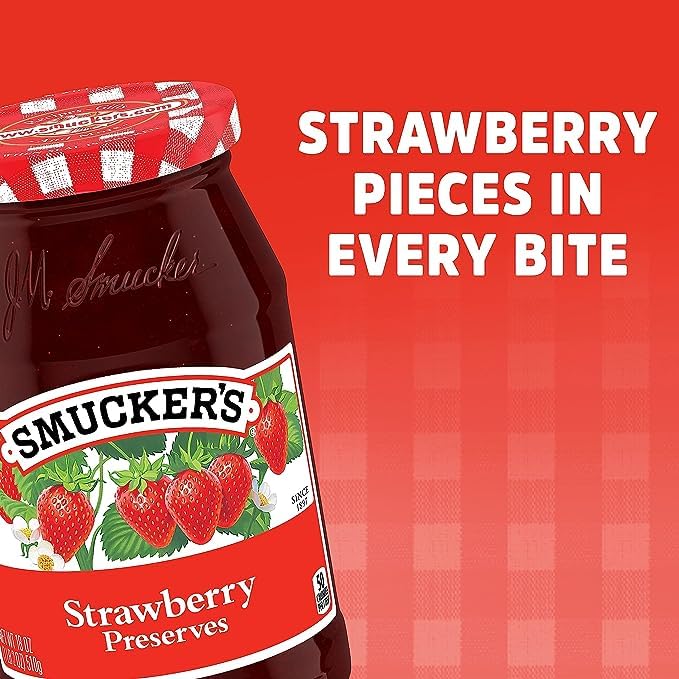 Miniatura 2 de Smucker's - Conservas sin semillas, fresa, 12 onzas, paquete de 2 (24 onzas en total)