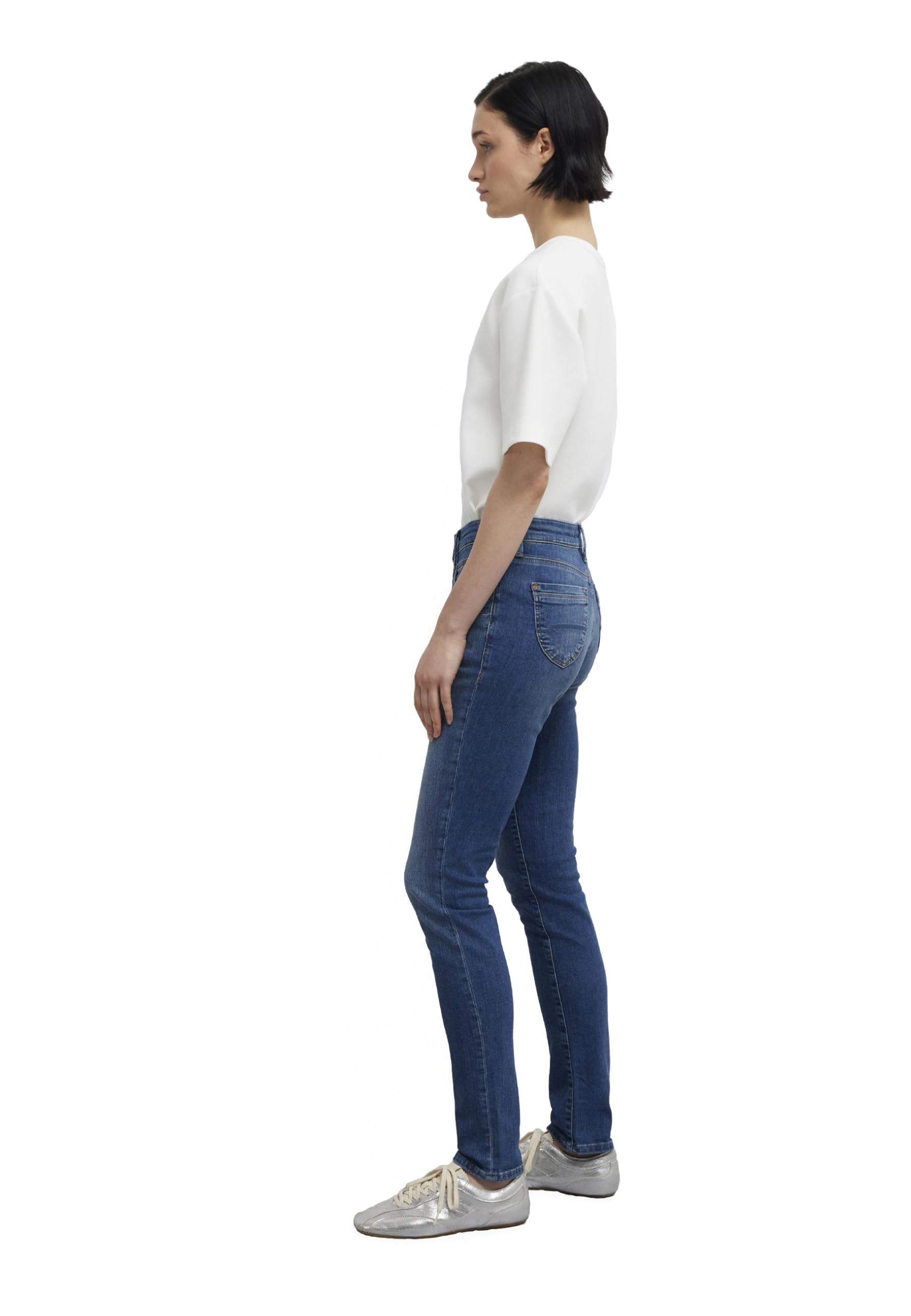 Mavi Jean Sophie pour Femme, Finition brossée foncée, 32/34