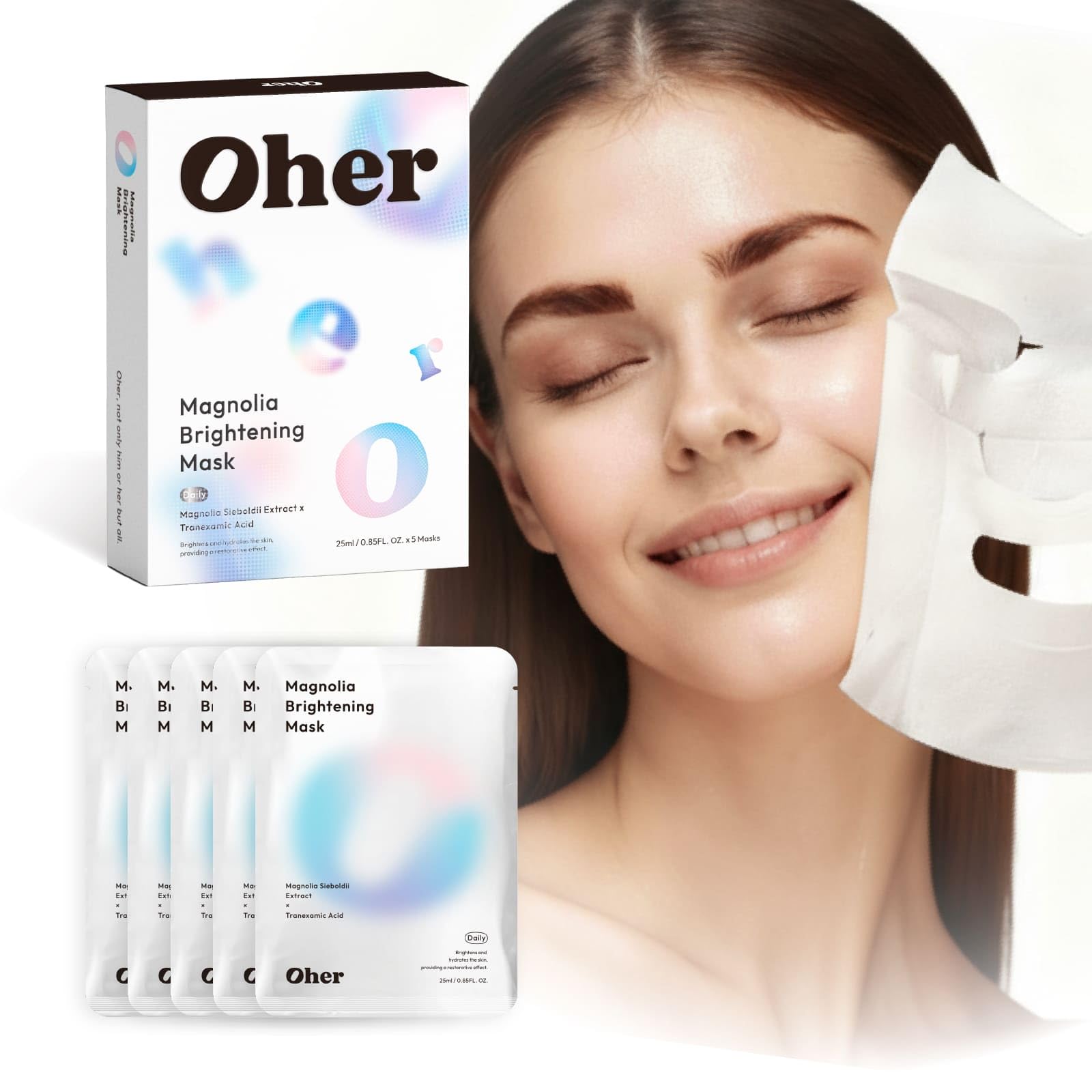Amazon.com: Oher Brightening Face Mask with Tranexamic Acid