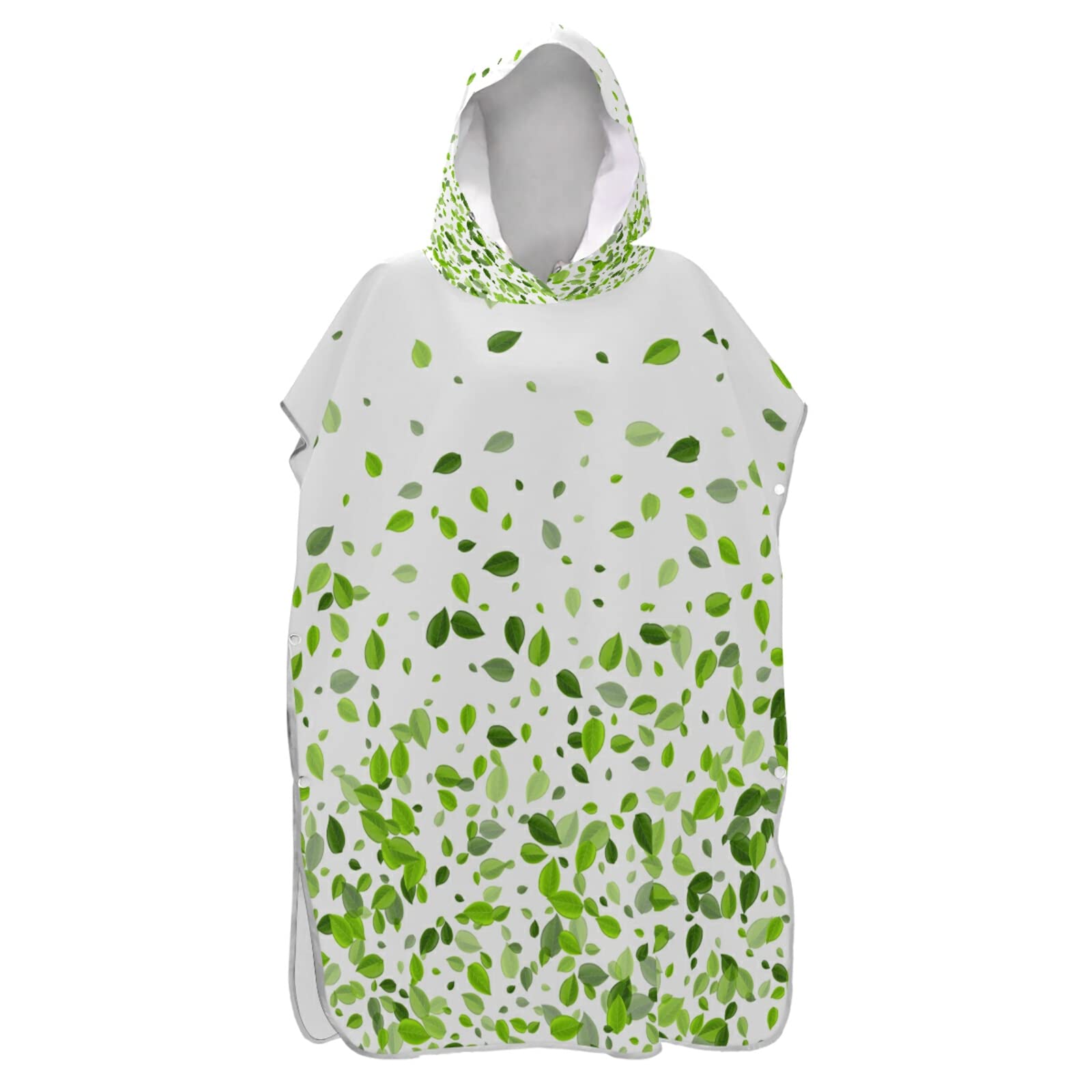 Poncho de surf avec capuche et poche, séchage rapide, en microfibre, pour bain, plage, extérieur