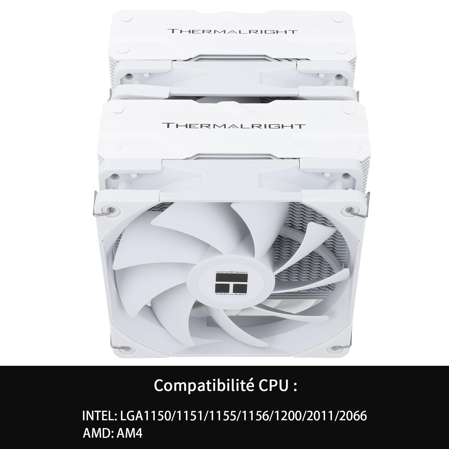 Thermalright Peerless Assassin 120 White CPU Cooler, 6 tubos de calor, doble ventilador de TL-C12W PWM, cubierta de disipador de aluminio, tecnología AGHP, para AMD AM4 AM5/Intel1150/1155/1200/2011
