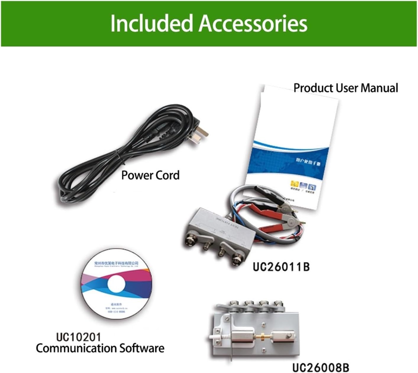 Impedance Analyzer UC8001/8001L/8002/8002L/8005/8005L/8010/8010L/8020/8020L/8050/8050L(UC8050L)