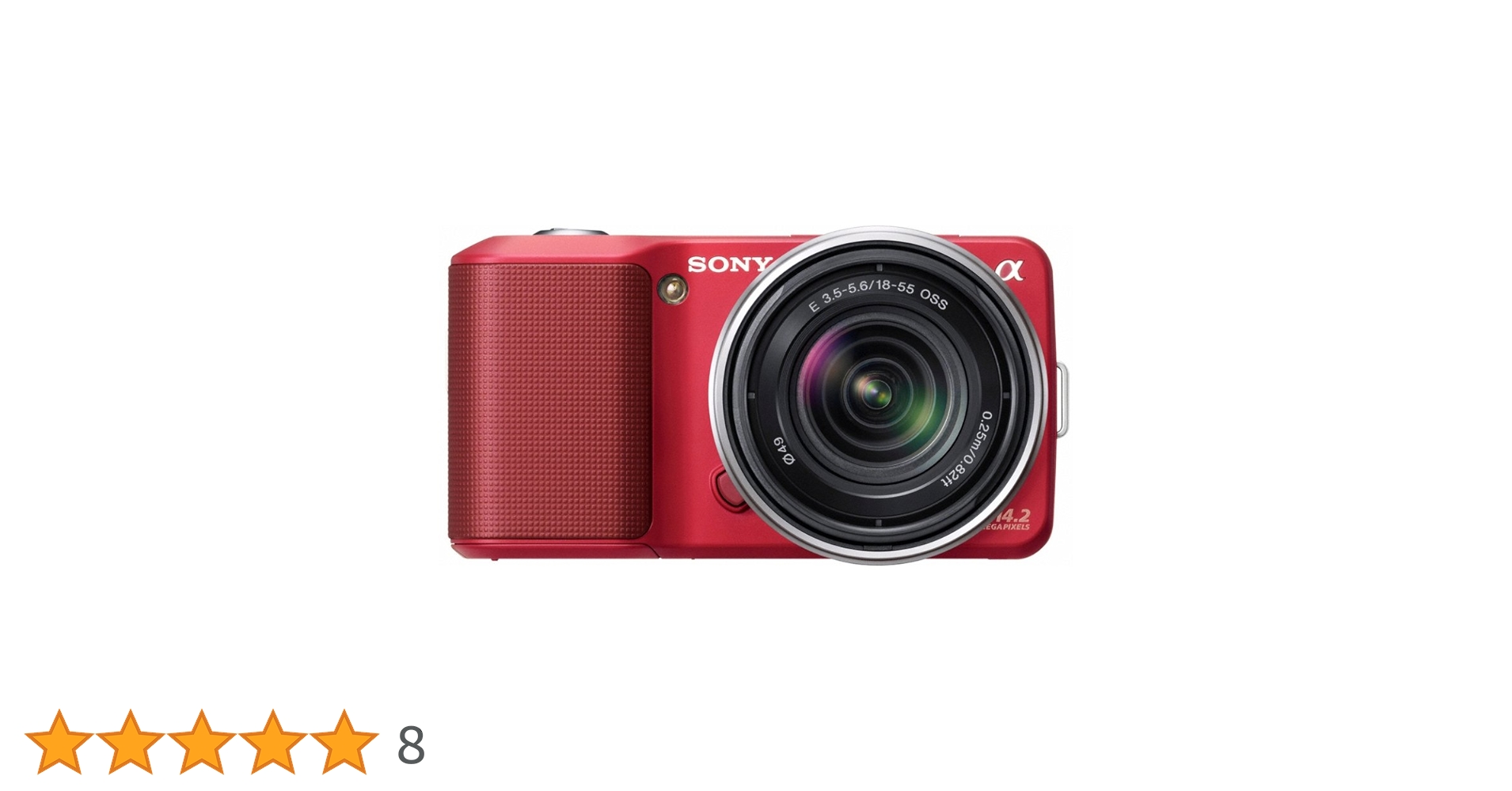 Amazon.co.jp: SONY デジタル一眼α NEX-3 ズームレンズキット レッド