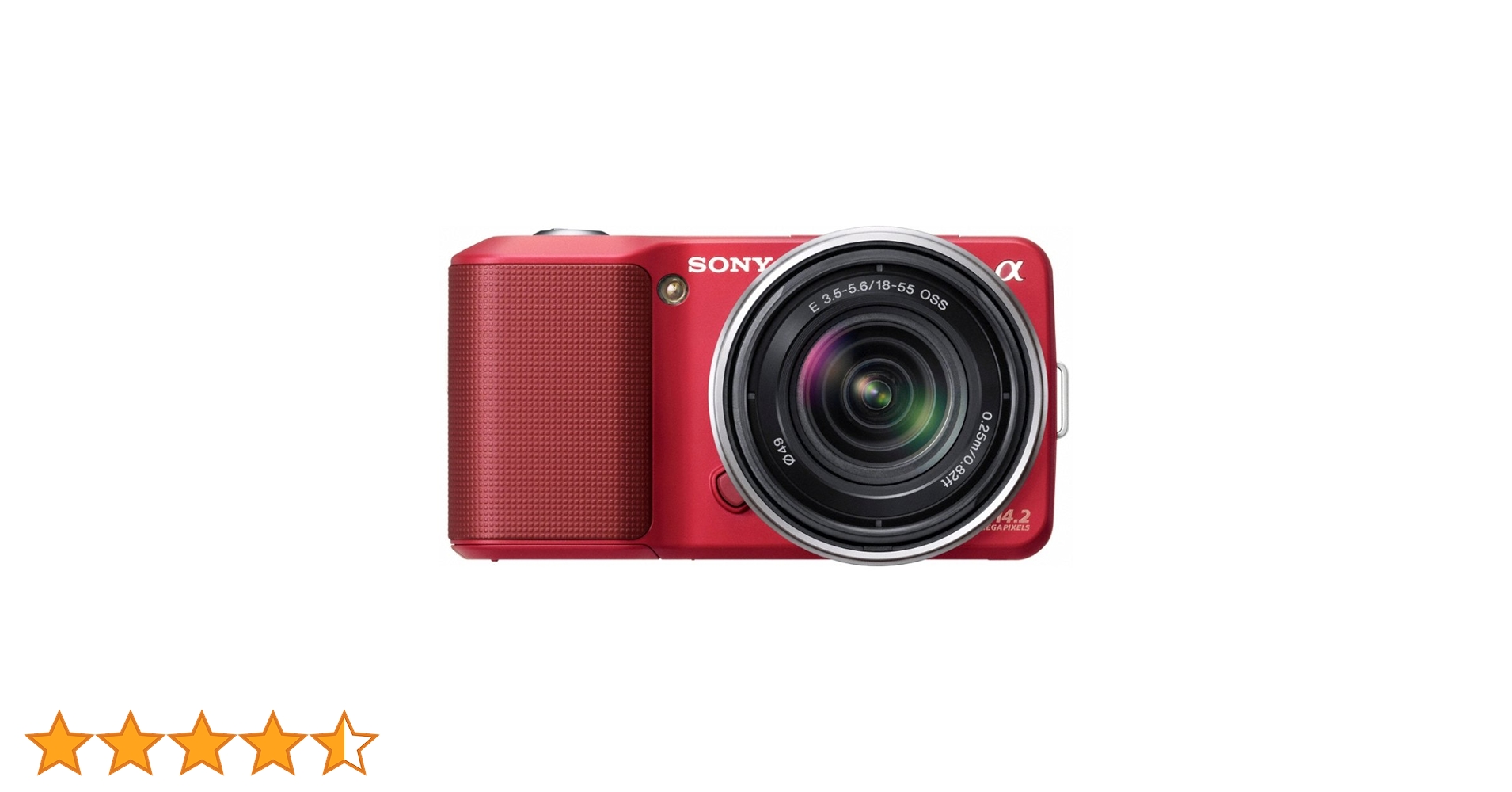 SONY デジタル一眼α NEX-3 レッド 単焦点広角レンズ付 4GB Amazon.co.jp: SONY デジタル一眼α NEX-3 ズームレンズキット