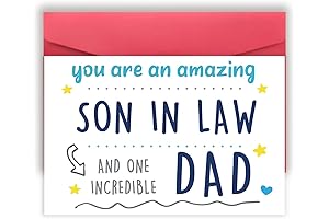 Funny Valentine's Day Card for Son-In-Law, Happy Valentine's Day Gifts for Son-In-Law,...