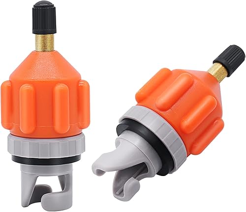 2PACK Inflatable Stand Up Paddleboard (SUP) Pump Adaptor -Universal Standard Schrader Air Valve Adapter Pumping Head Connector Converter for 2PACK Inflatable Stand Up Paddleboard (SUP) Pump Adaptor -Universal Standard Schrader Air Valve Adapter Pumping Head Connector Converter for