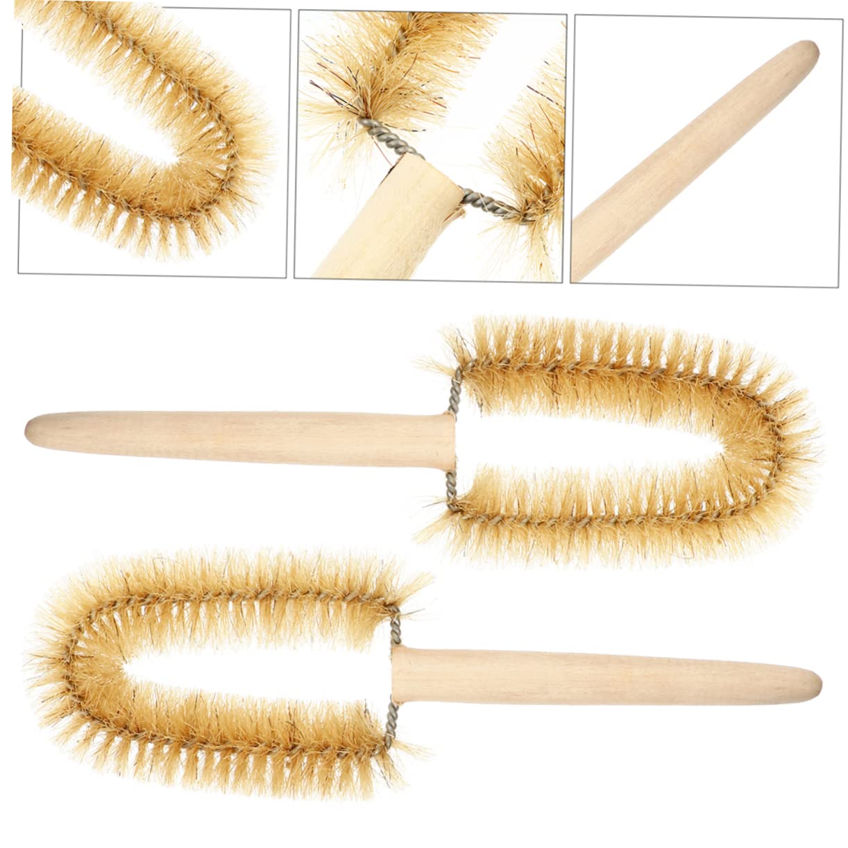 Amazon.co.jp: GARVALON 5個ビーカー洗浄ブラシ 実験器具 カップ 洗浄