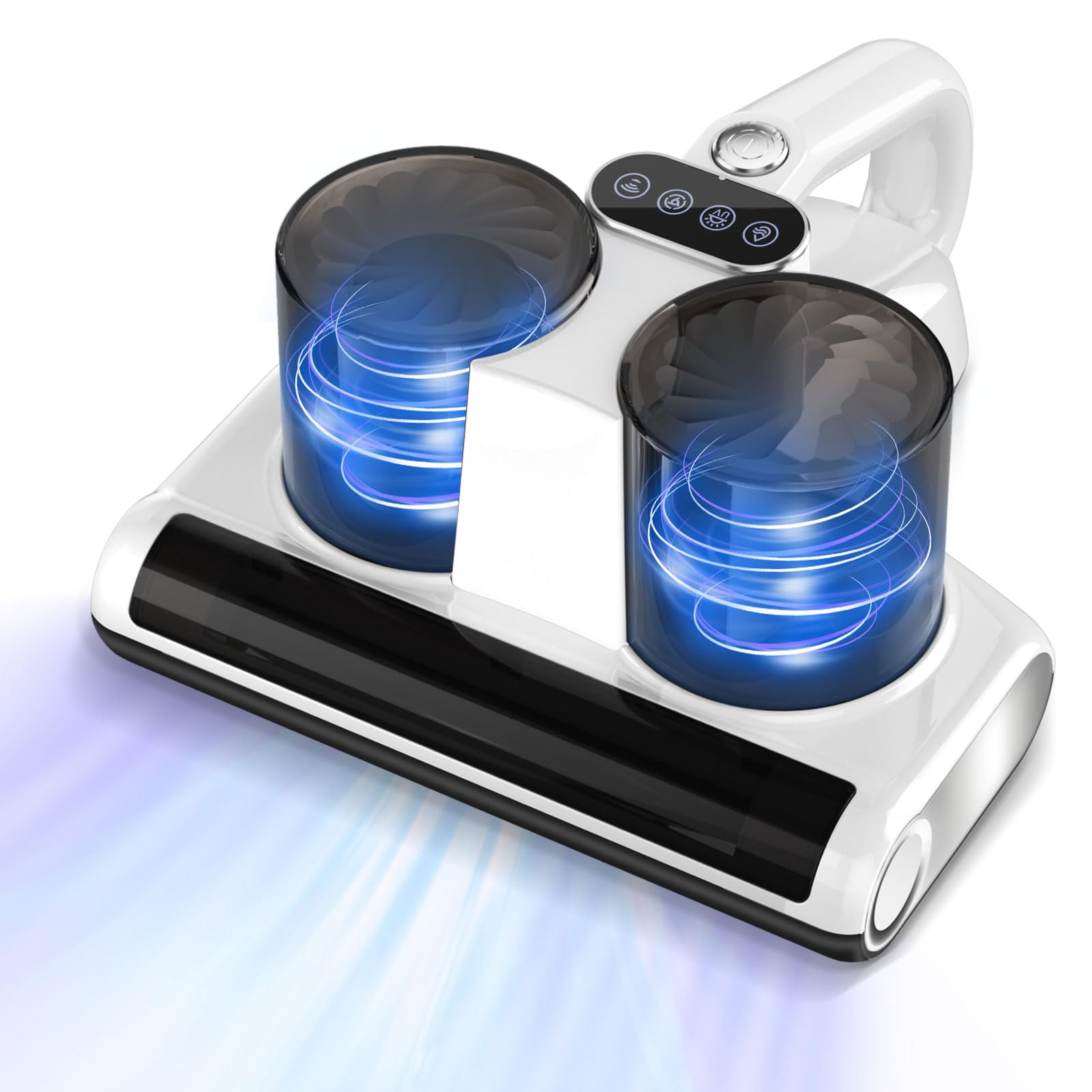 Pet Hair Vacuum Cleaner with UV Light and High Heating - Powerful Bed Vacuum for Deep Cleaning