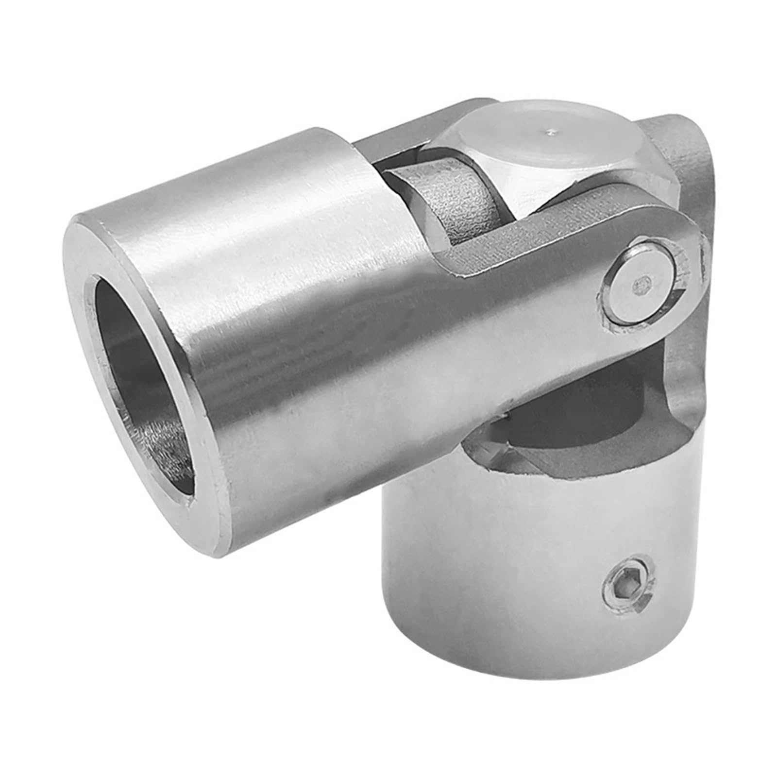 Accouplement à cardan universel en acier inoxydable 304, trou de 6 à 22 mm, connecteur de moteur d'arbre de cardan en métal, coupleur à cardan Arbre réglable(12x24x51mm)