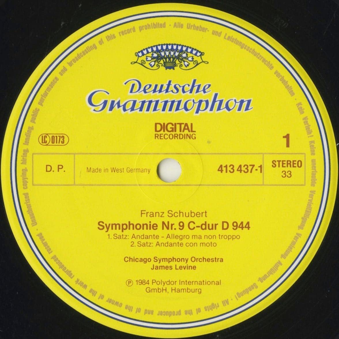 Schubert-Levine -Symph N0 9 en Ut