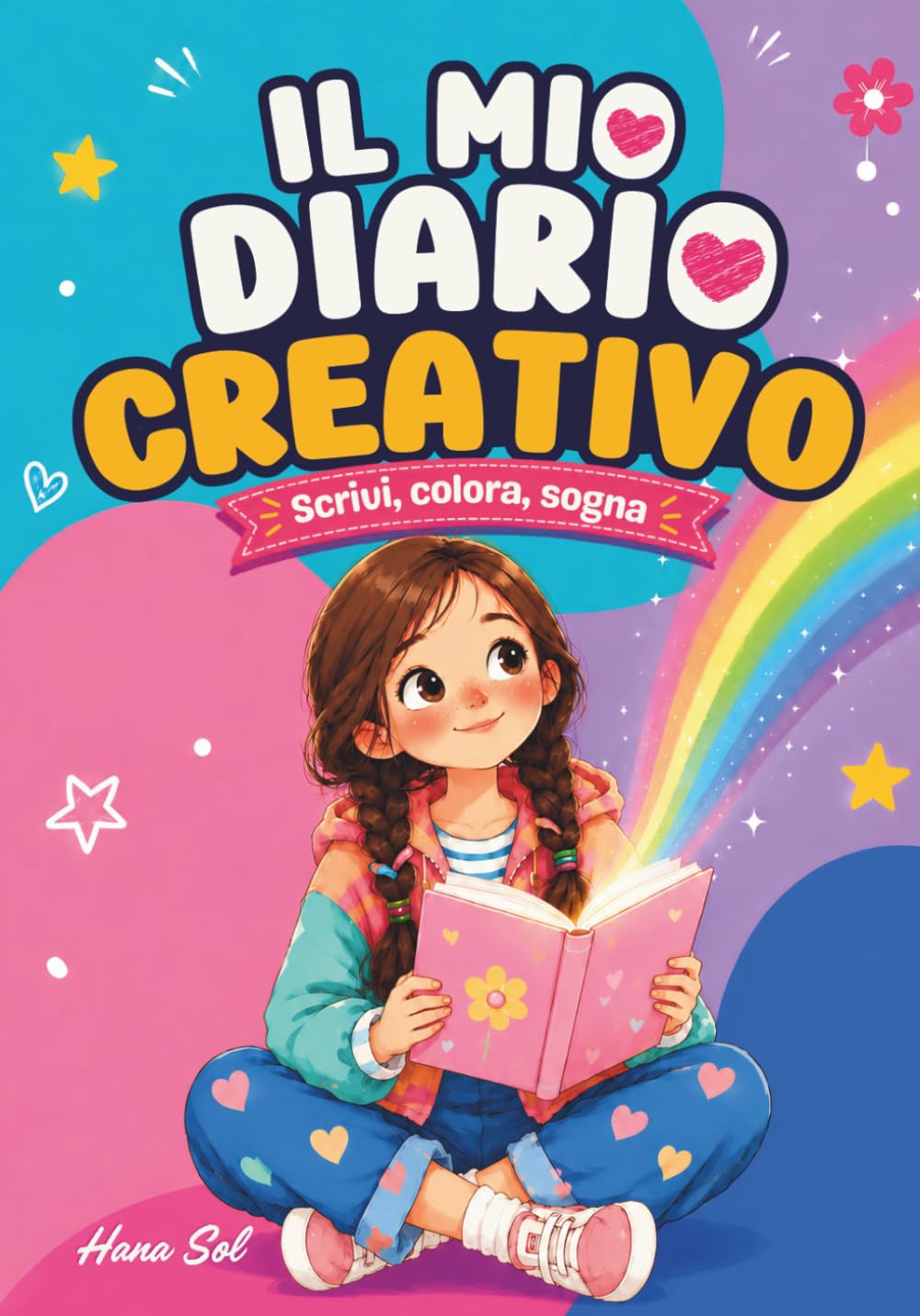 Il Mio Diario Creativo: Diario per bambine 8-11 anni da scrivere, colorare e personalizzare