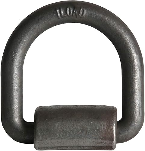 Miniatura 5 de DC Cargo - Anclajes de amarre con anillo en D soldado  58 pulgadas (paquete de 4) acero forjado resistente con ABS de 18,900 libras  Anillos en D