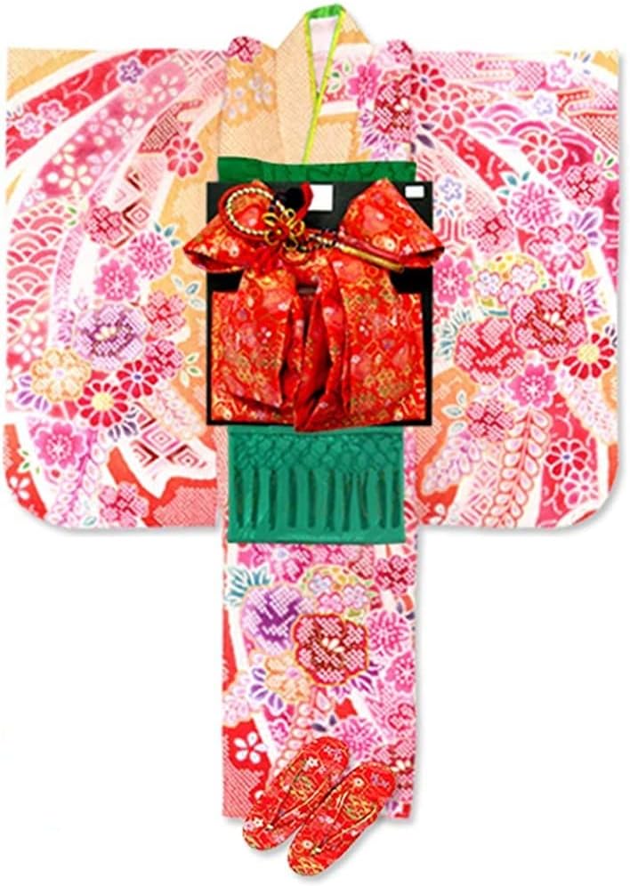 アンティーク3歳 女の子子供着物七五三NO5 3歳 アンティーク 女の子