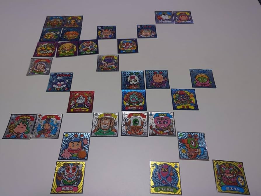 202枚ビックリマンシールブラックゼウスサタンマリア旧ビックリ遊戯王等