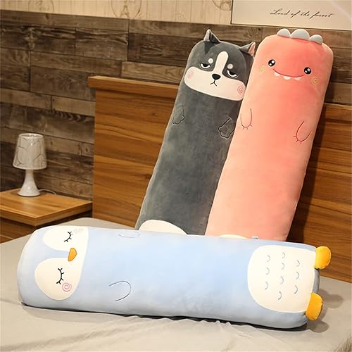 Miniatura 3 de Almohada de cuerpo largo Kawaii Bear  Animal de peluche de 39.3 pulgadas  Suave, comodidad abrazable para adultos y niños para cumpleaños, San