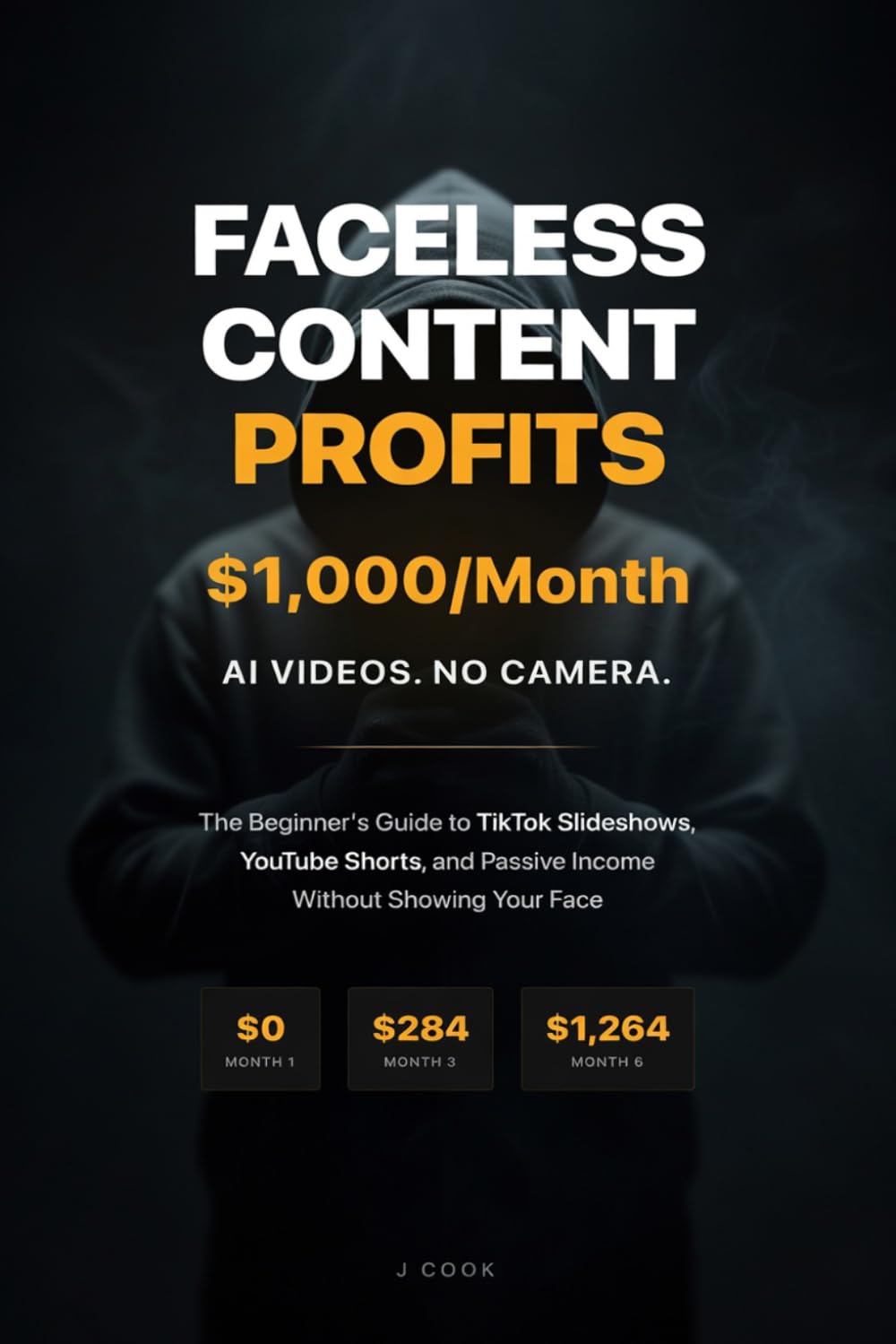 Faceless Content Profit for Beginners: The Beginner's Guide to TikTok Slideshows, YouTube Shorts, and Passive Income Without Showing Your Face