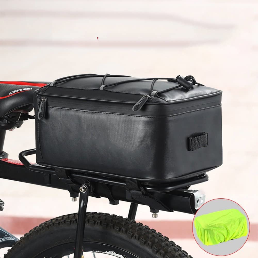 60L MTB 自転車 キャリア バッグ 3色 リアラック バイク トランクバッグ 荷物 パニアバック シート ダブル サイド サイクリングバッグ M245 KEMIMOTO バイクバッグ 自転車 リアラック 40L 自転車トランクバッグ