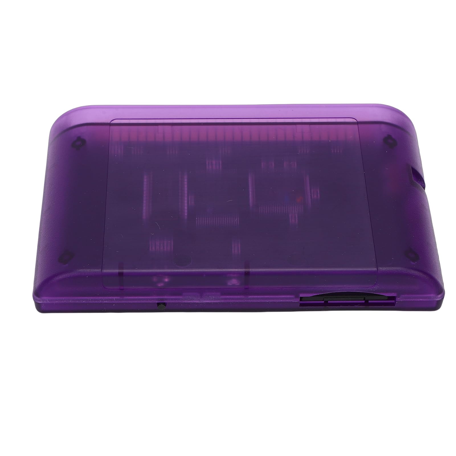 Tosuny Tarjeta de Juego 4000 en 1, Cartucho de Juego para Mega Drive/Master System/consola de Juegos 32X, Memoria Integrada de 8 GB, para Consolas de Juegos MD1 MD2 MD3 CD X 32X (Púrpura transparente)