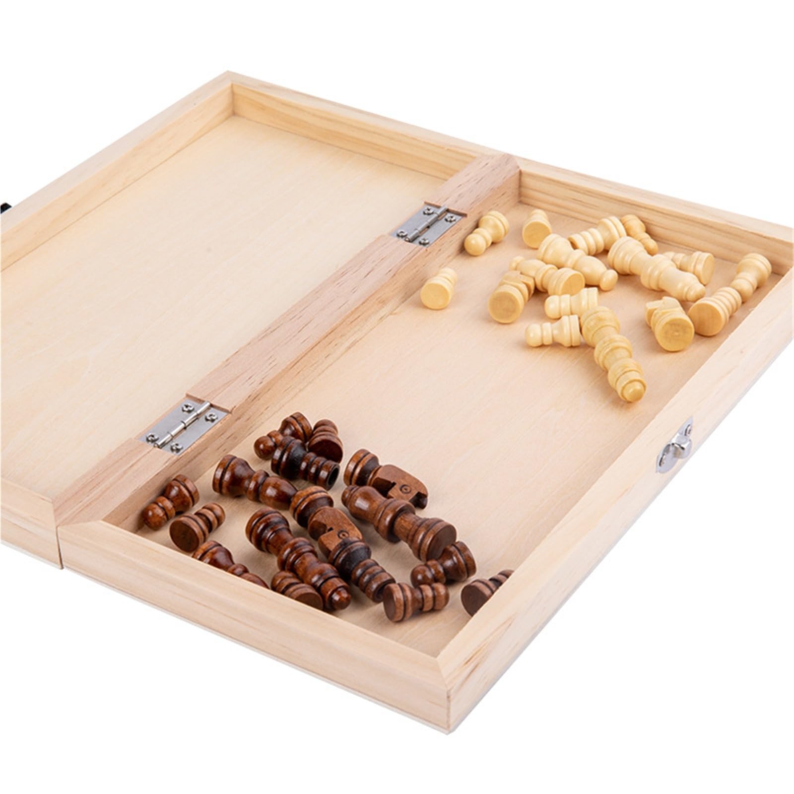 Scacchi Set di scacchi in legno pieghevoli standard vintage classici