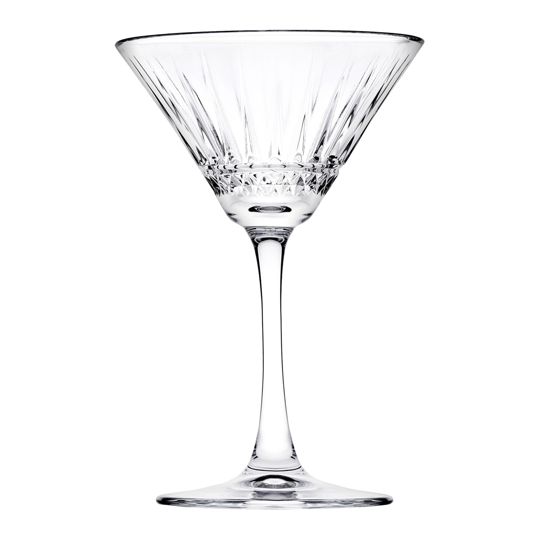Pasabahce 493353 Elysa Set 4 Coppe in Vetro Martini cl22