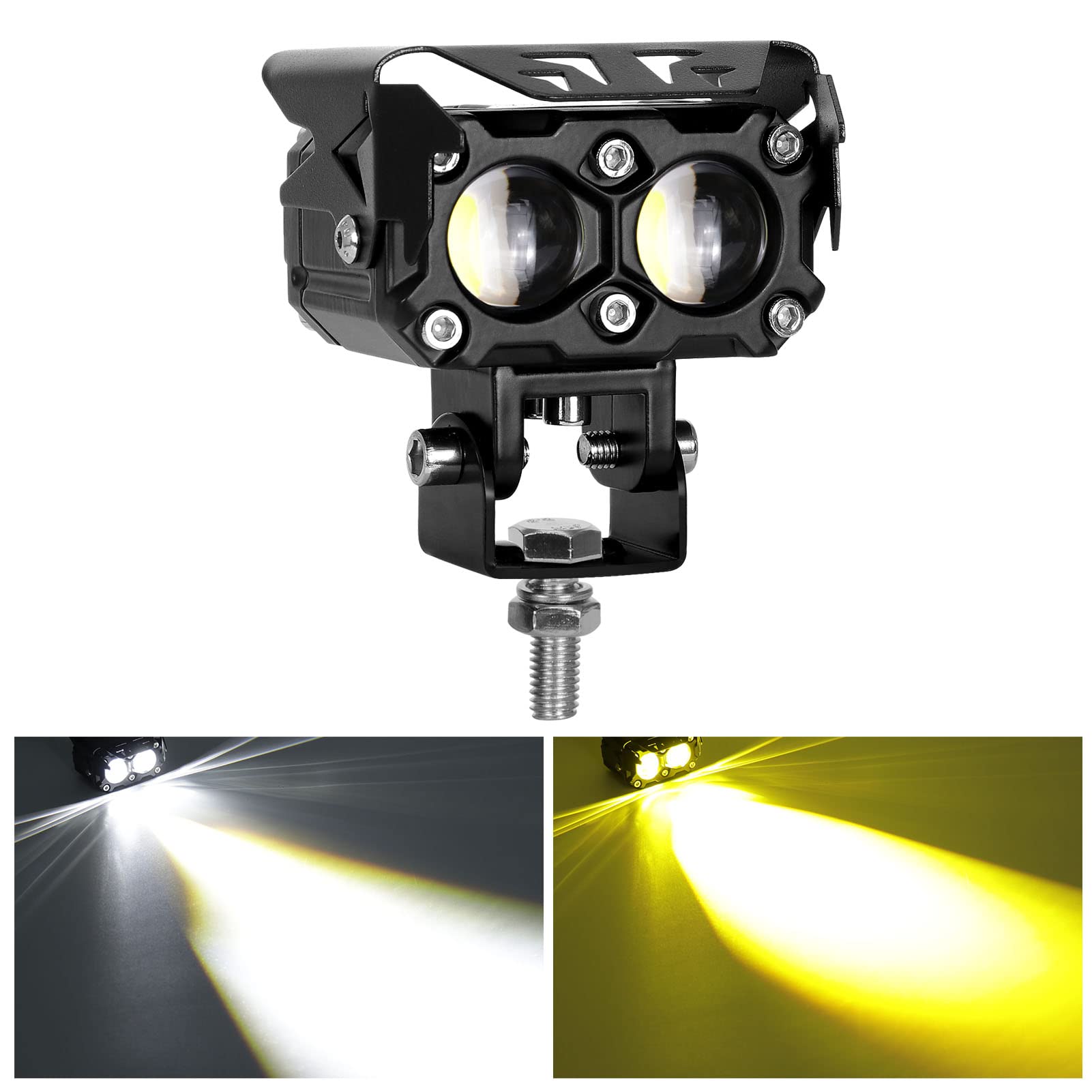 Amazon | KAWELL 40W フォグランプ バイク フォグ led バイク