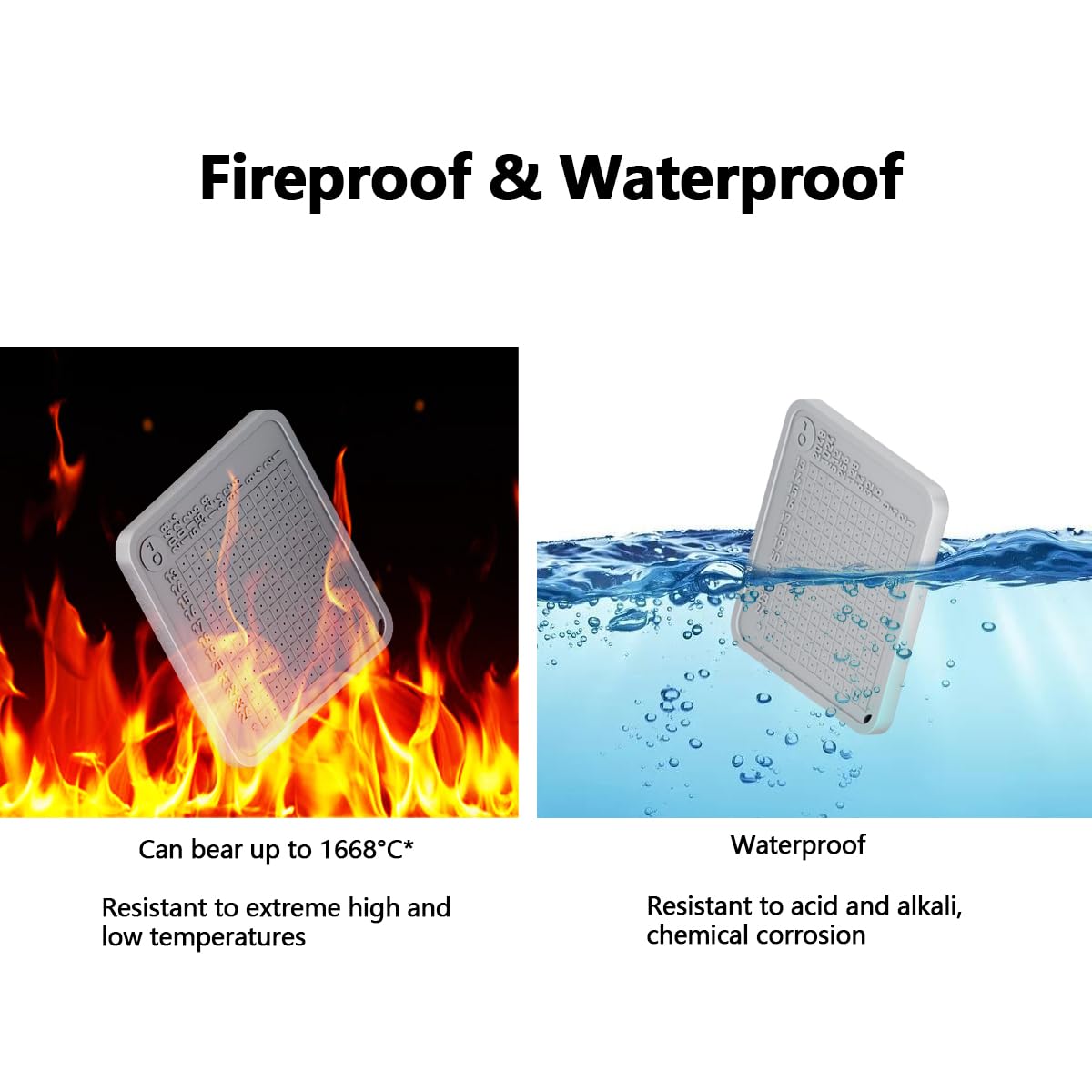 WeToshi Crypto Seed Phrase Storage Plate Mnémonique 24 Mots Backup Kit de  Récupération Cold Wallet BIP 39 Protocole Alliage de Titane Métal Mini  Taille Auto-cryptage Type Poinçonnage Crypto-monnaie : Amazon.ca: Mode